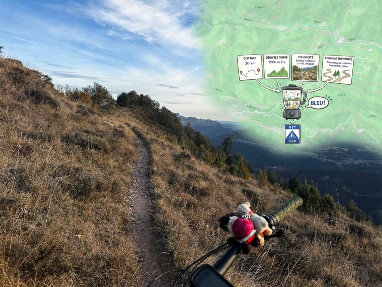 Préparer sa trace ou suivre un itinéraire VTT coté : même combat !
